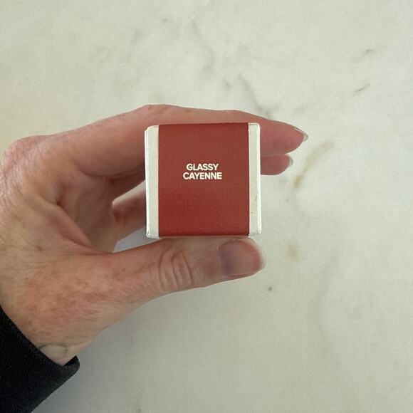 Haus Labs Color Fuse Glassy Blush Balm in Glassy Cayenne - Picture 3 of 3